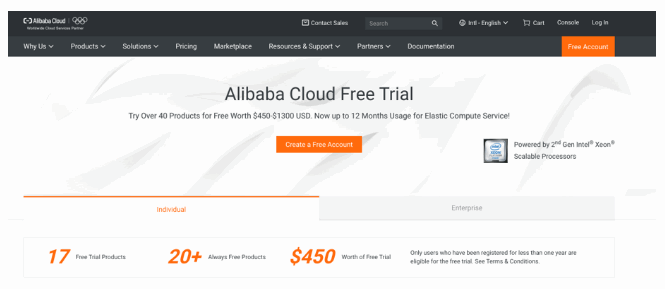 alibaba cloud for students