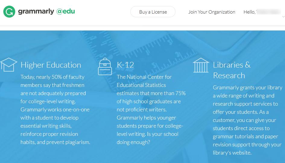 Uses of Grammarly for students