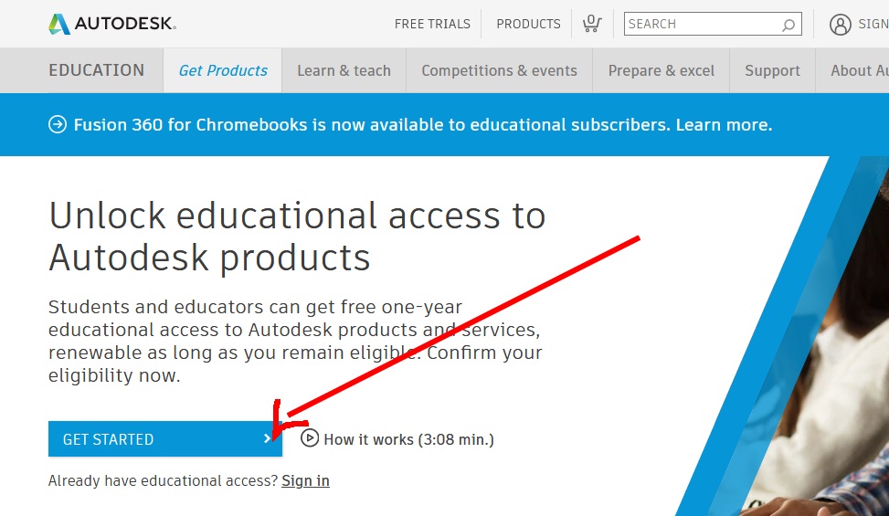 AutoDesk educational products