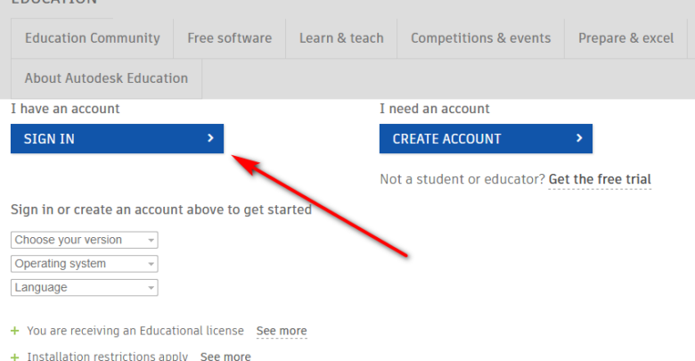 Revit student version