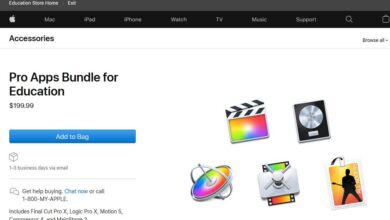 Final Cut Pro student