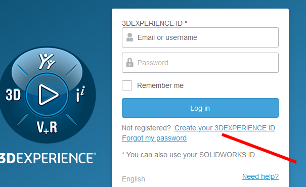 Abaqus student edition registeration page
