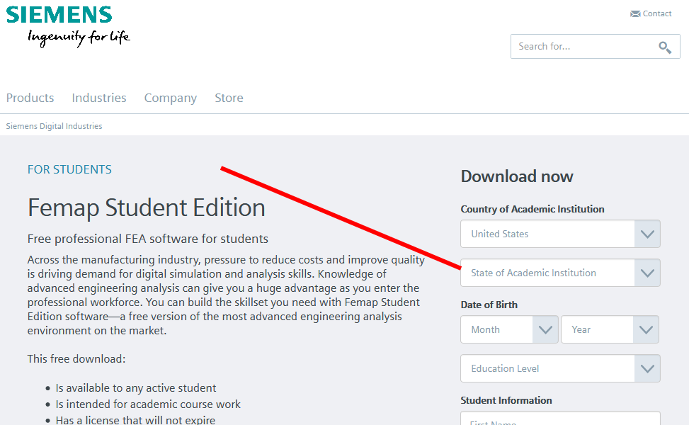 Femap student edition