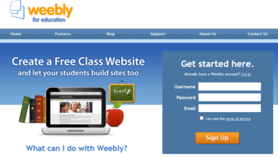 Weebly for students