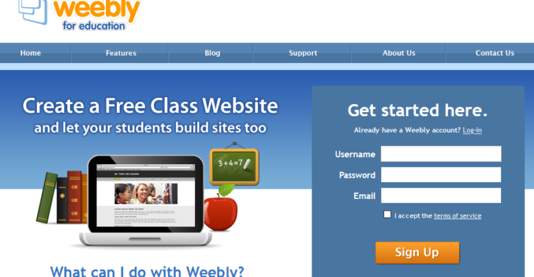 Weebly for students