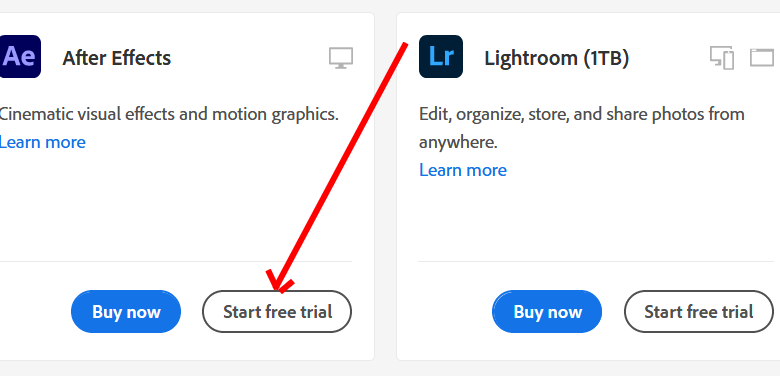 Download After Effects for students