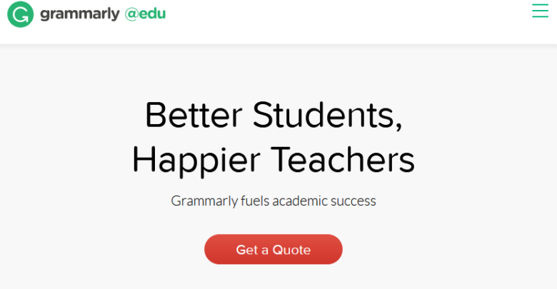 Free plagiarism checker for students: Grammarly