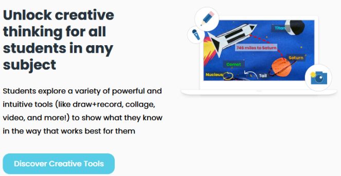 Seesaw for students: Features