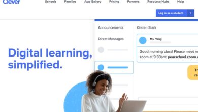 Clever for students: Homepage