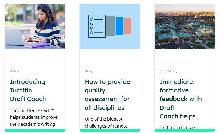 Turnitin new features
