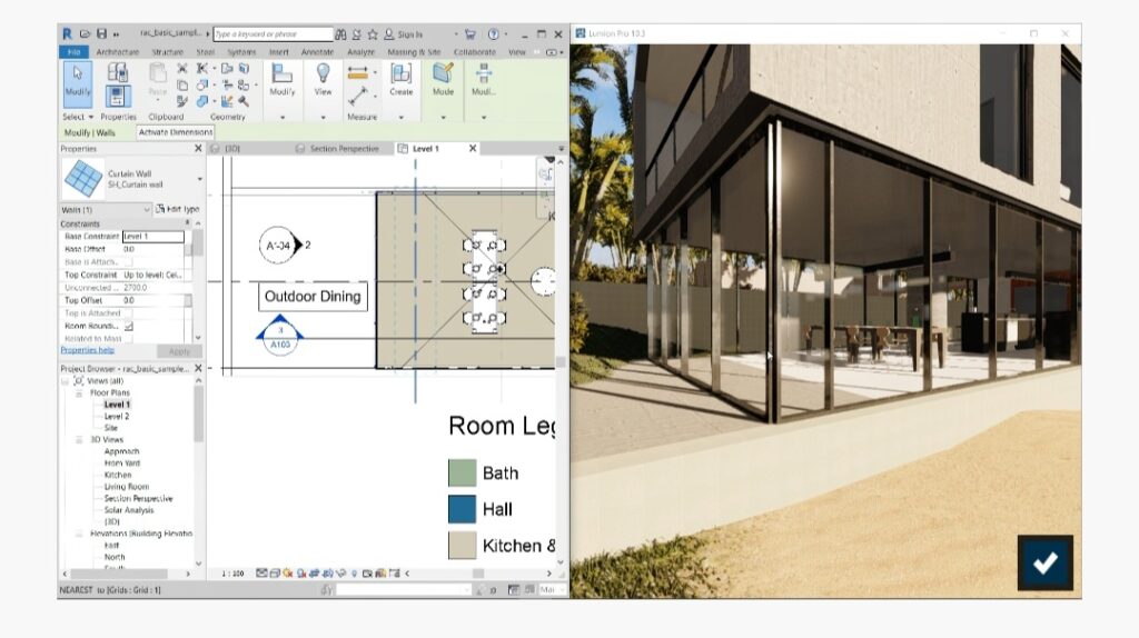 Lumion Student version rendering 