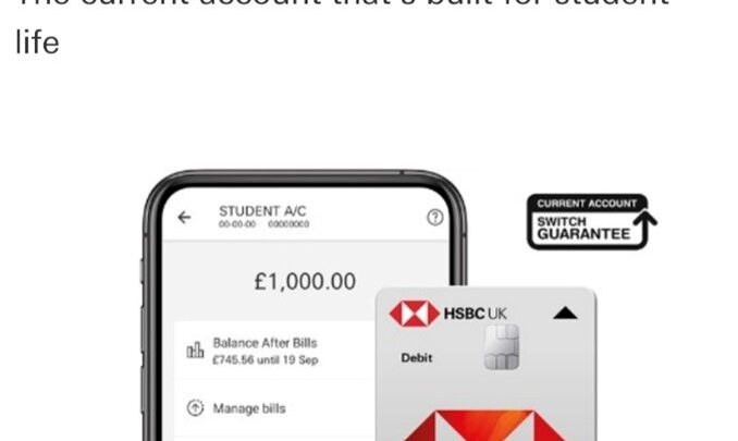 HSBC student account
