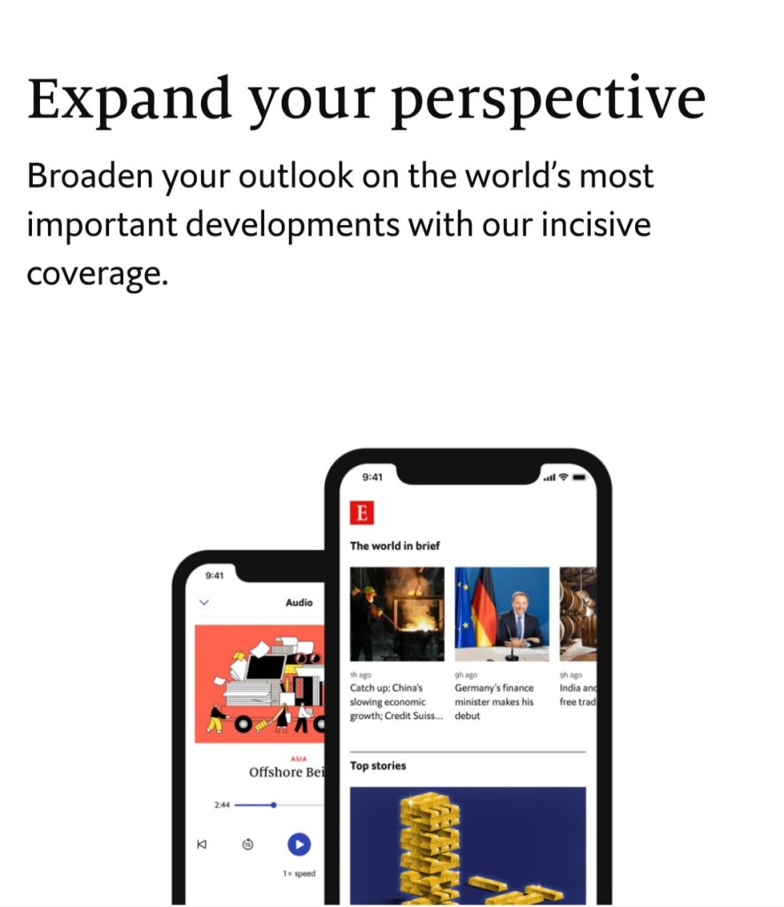 The Economist for students