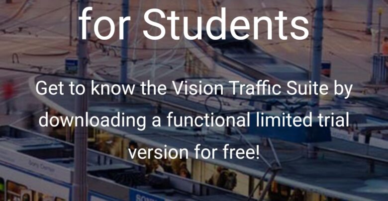 PTV Vissim for students